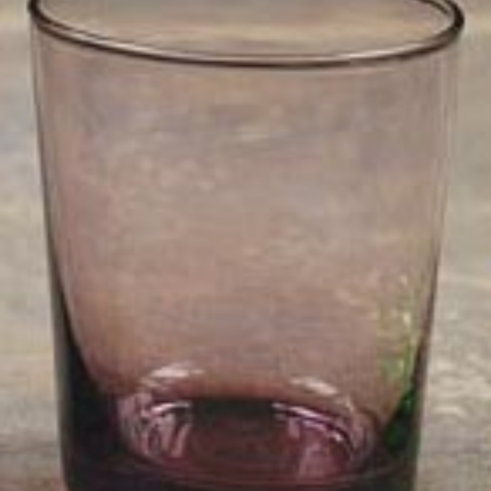 *Purple Glass Votive Candle Holder #78759 (NWT)